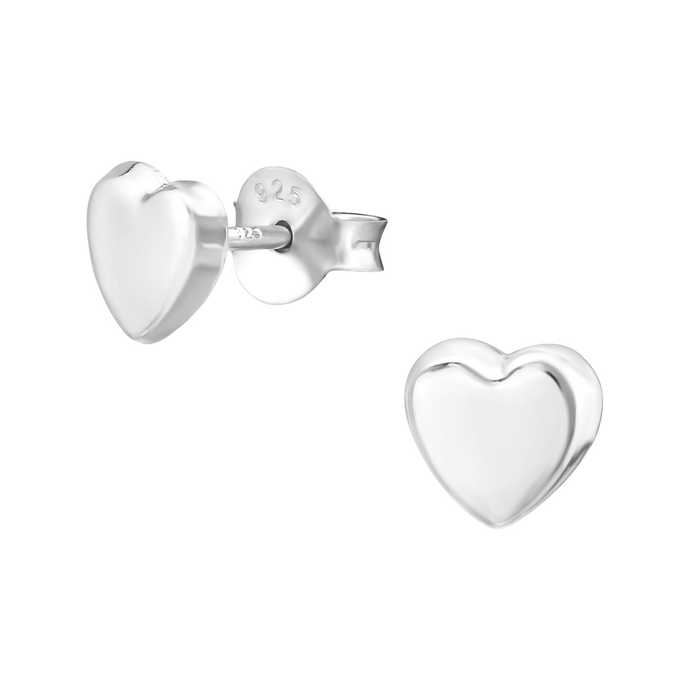 Cercei din argint model inimioara DiAmanti DIA26268