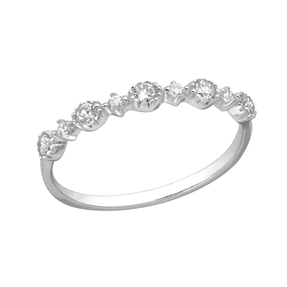 Inel din argint cu zirconii DiAmanti DIA29239
