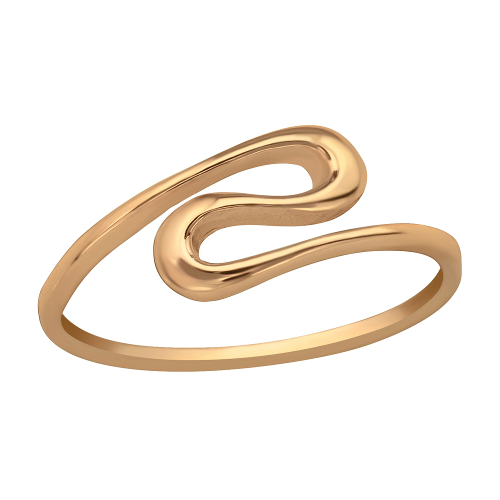 Inel din argint placat cu aur roz 14K model DiAmanti DIA30640