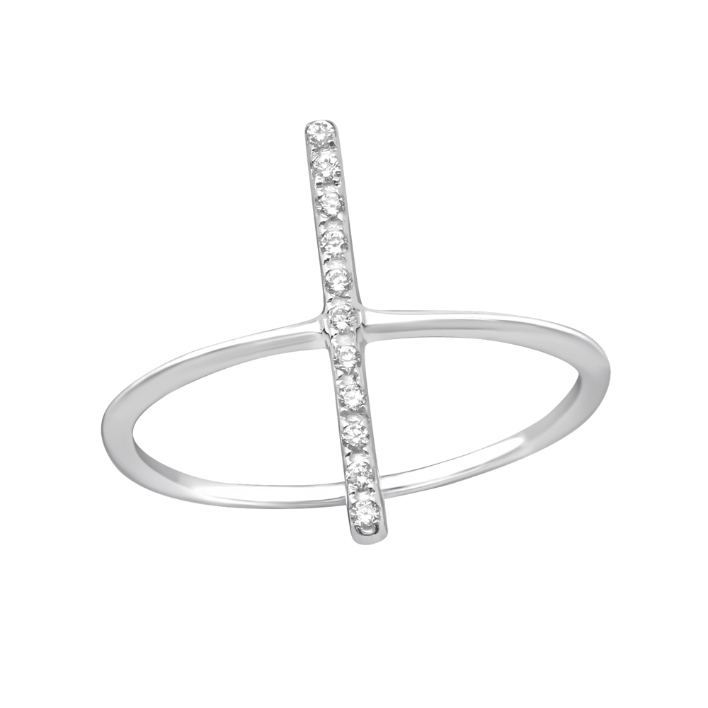 Inel din argint cu zirconii model DiAmanti DIA33914