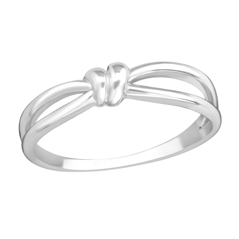 Inel din argint cu nod dublu model DiAmanti DIA37192