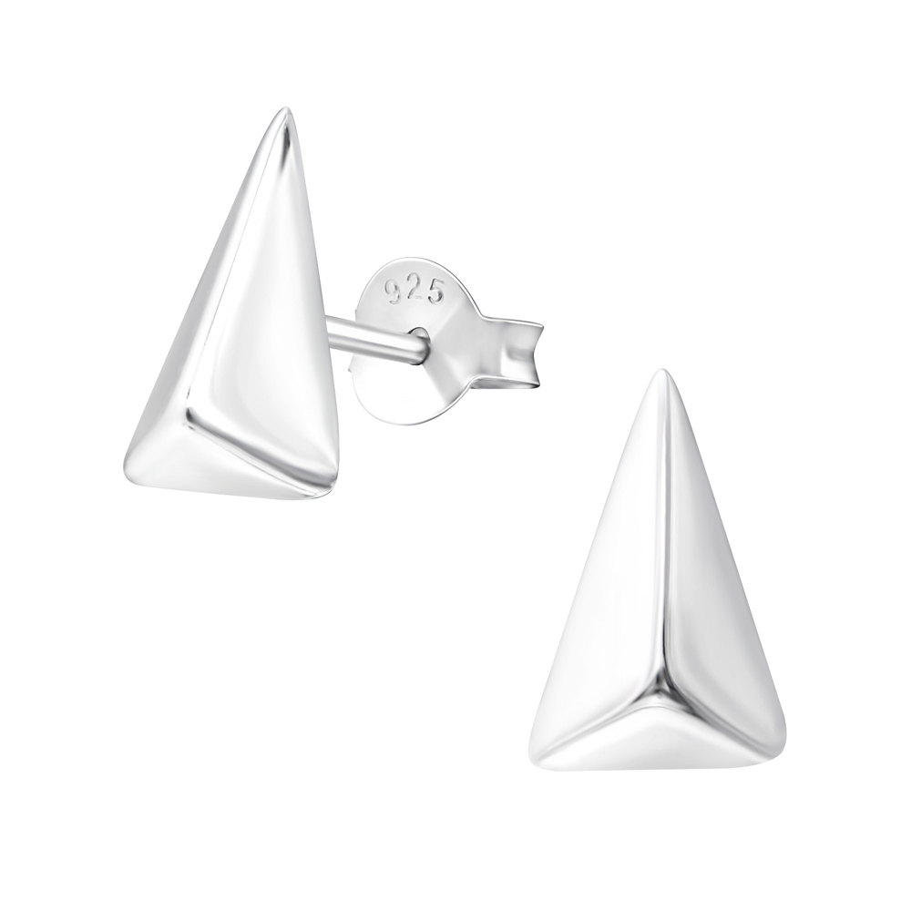 Cercei din argint in forma de piramida 3D model DiAmanti DIA37332