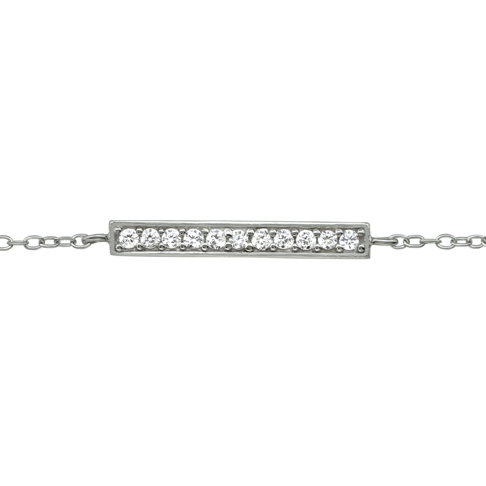 Bratara din argint cu pandantiv cu zirconii model DiAmanti DIA39184
