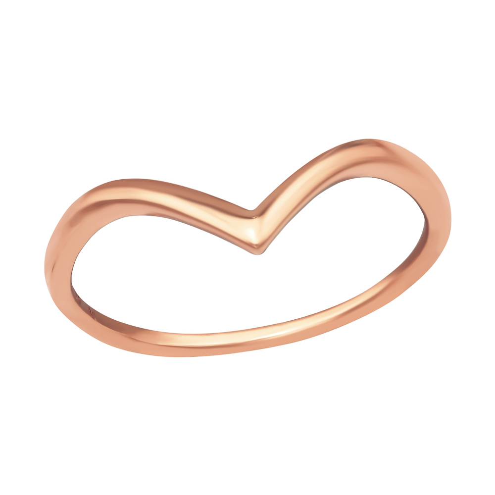 Inel din argint placat cu aur roz 14K model DiAmanti DIA39563